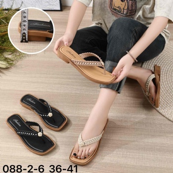 fashion lady flat flip flops women anti-slide sliders slippers made in china hot selling girl shoes