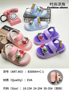 EVA Cartoon Girls Comfort Soft and Cute Children's Slippers Summer Outdoor Fashion