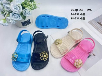 Summer Children Anti-slip Children Flower Cute Soft Bottom EVA Kids Sandals