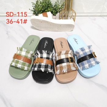 SHINY CLOTH LADY SLIPPERS BEAUTIFUL SHOES FOR WOMEN LITTLE HEEL SHOES GIRLS GOOD QUALITY SLIPPERS