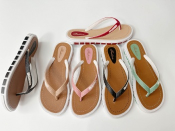 Women's Platform Flip Flops Summer PVC Slippers Casual Beach Shoes Non-slip